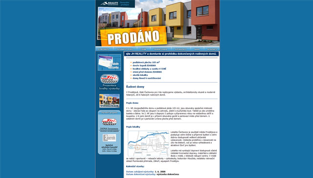 Domy echovice, Prostjov, Oechov ul.