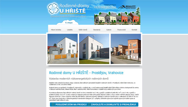 Rodinn domy u hit, Prostjov, Vrahovice